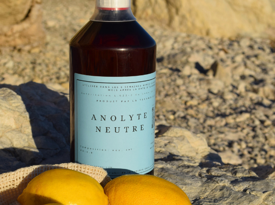 boire de l'anolyte