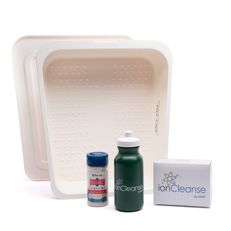 Package complet IonCleanse Solo par AMD pour bain ionique de detoxination usage familial